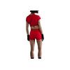 Nike Спортивные шорты женские HJ1226-657, с логотипом, средней посадки, эластичные, быстросохнущие, облегающие, глубокого красного цвета