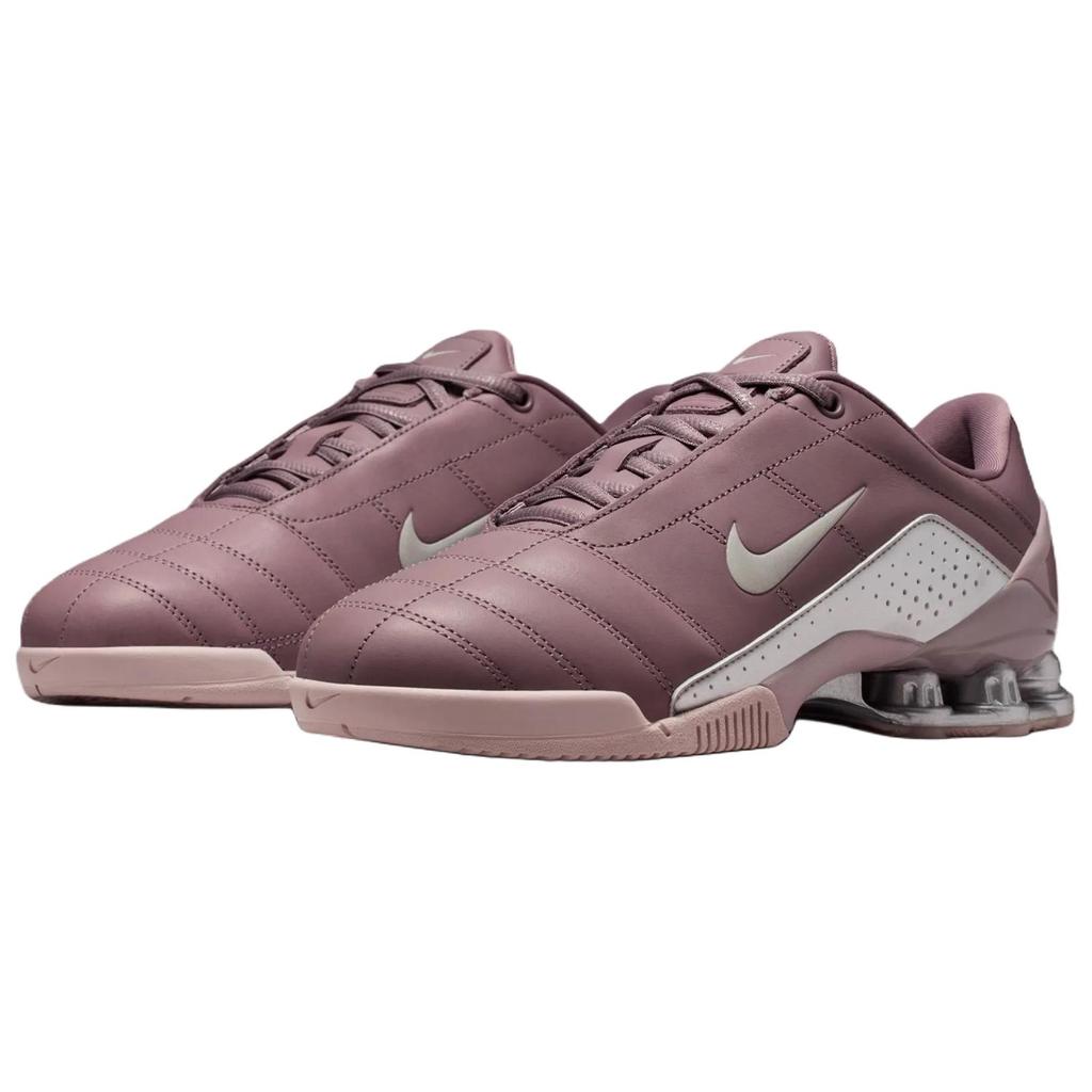 Nike Всего 90 Shox Magia Таупо Серый Светло-Фиолетовый Ореховый Женские Кроссовки Фиолетовая Частица-Розовый Металлик-Серебристый IO9300-201