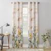 Современные оконные шторы с цветами, ромашками и лавандой для гостиной, спальни, кухонные шторы, шторы