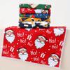 Christmas Cartoon Dish Towels Set, 1/3/6-Pcs - Polyester Knit Fabric Low Lint Kitchen Towels with Santa and Holiday Theme