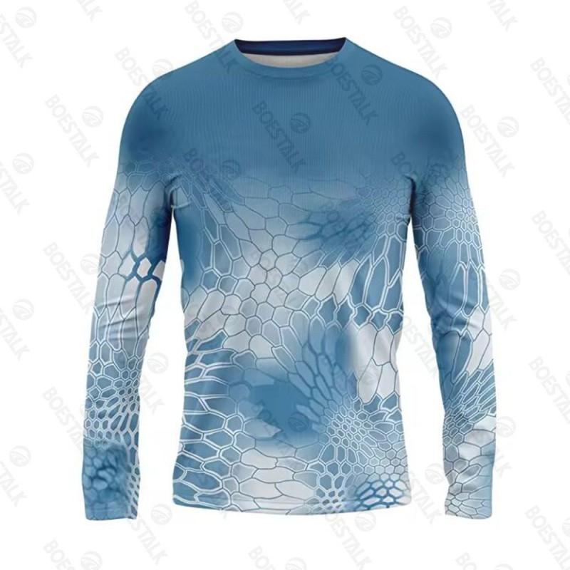 Mens Womens Quick-Dry UV Protection Fishing Shirt Long Sleeve Outdoor Sports T-Shirt Summer Breathable