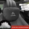 Car Headrest Cover Seat Head Rest Neck Pillow Protector For Citroen DS 3 C4 C3 C5 Aircross Berlingo Celysee Cactus Picasso Saxo anm123