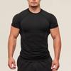 Muscle Movement Fitness Short-sleeved Basketball Running Training Printed Elastic Men's T-shirts