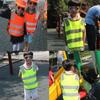 Comfortable Kids Safety Vest High Visibility Traffic Waistcoat Sleeveless Reflective Vest  Outdoor
