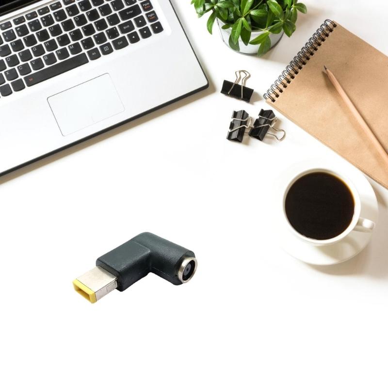 Portable DC7955 Female to Square Port Male Converter Adapter Power Conversion Head for Various Laptops Brands