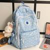 Рюкзак для девочки начальной школы, рюкзак для мальчика средней школы, старшей школы, колледжа, мультяшный рюкзак