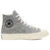 Converse 1970-е годы Renew Cotton Chuck Удобные и стильные высокие кеды из парусины Унисекс Светло-серый