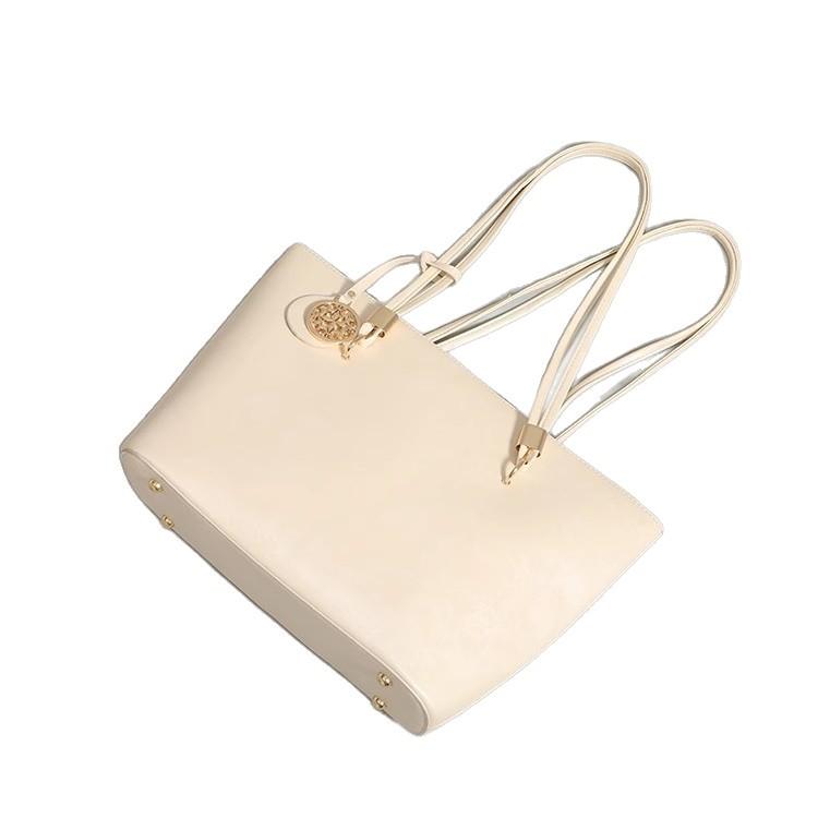 Простая сумка-тоут для женщин, вместительная сумка для работы, универсальная и повседневная сумка на одно плечо/подмышку