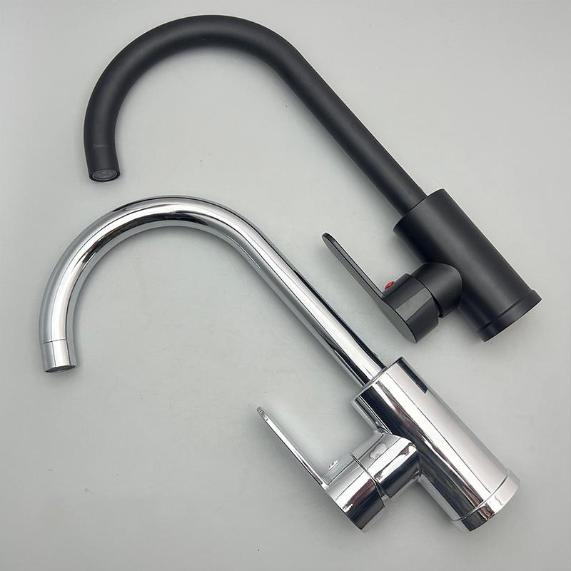 Кухонный смеситель для раковины Бытовой брызгозащищенный Усиленный Смеситель для горячей и холодной воды Горячая и холодная Раковина для мытья овощей Раковина для мытья посуды