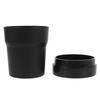 1Pc New Multifunctional Car Mini Trash Bin Cup Holder Car Trash Can Auto Holder Cap Mounts Black Plastic Interior Accessories
