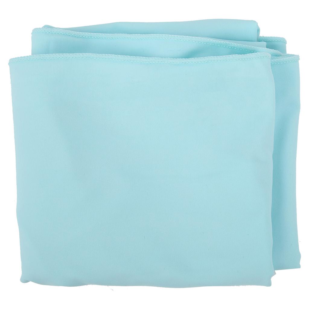 Outdoor Sports Sunscreen Face Shield AntiUV Headwear Neck Guard EarHook Type Cover(Light Blue )