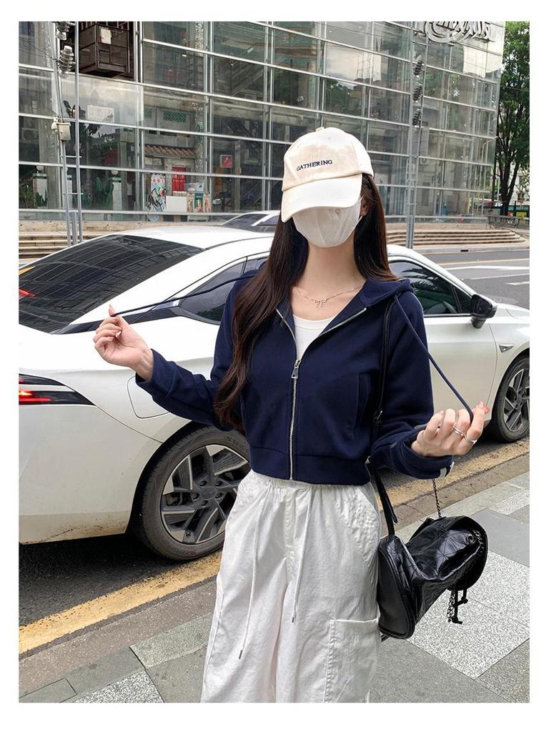 Женская спортивная бейсбольная куртка с тремя полосками - Осень 2025