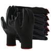 12 Pairs Large Professional Working Protective Gloves For Men Women Construction Garden Mechanic Breathable PU Coated