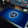 Sporting Kansas City Коврик для мыши большого размера Большая игровая подставка для стола Нескользящий Коврик для ноутбука Планшета Большой коврик для мыши XXL Игровой коврик для мини-ПК С заблокированным краем