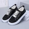 Женские парусиновые кроссовки на платформе Comfort Play Дышащие кроссовки Повседневные легкие теннисные туфли Шнуровка Прогулочные туфли для женщин Слипоны из парусины