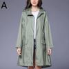 Women Hooded Outdoor Waterproof Jacket Raincoats Casual Fashion
