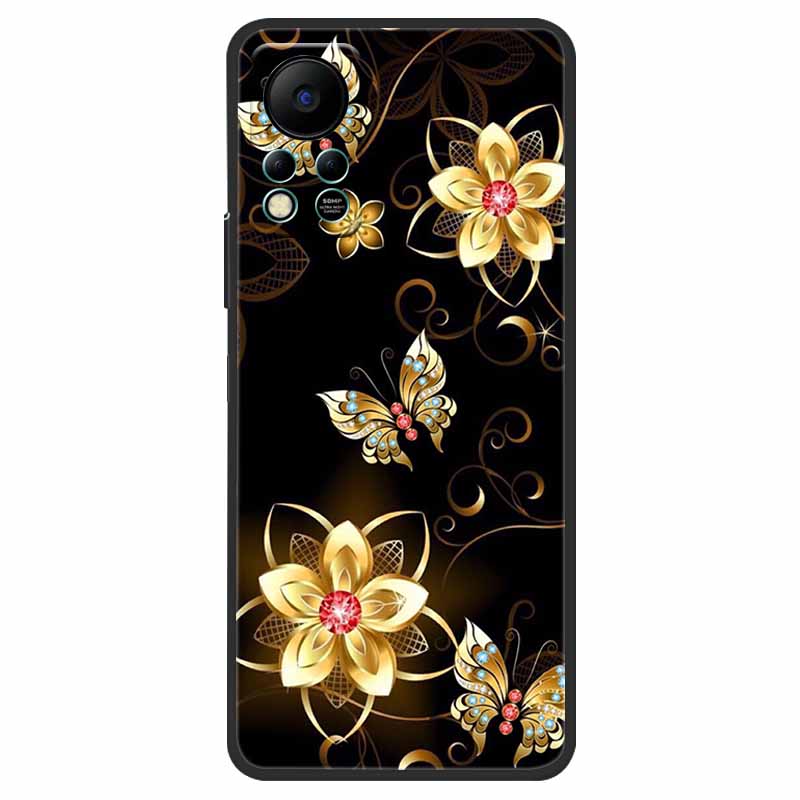 Для Infinix HOT 11S NFC Чехол X6812B Модный Мягкий ТПУ Силиконовый Чехол для Телефона Для Infinix HOT11S NFC Задняя Крышка HOT 11 S 6.78 Funda