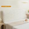 "All-Inclusive Jacquard Velvet Bed Head Cover - Soft, Dustproof Protector"