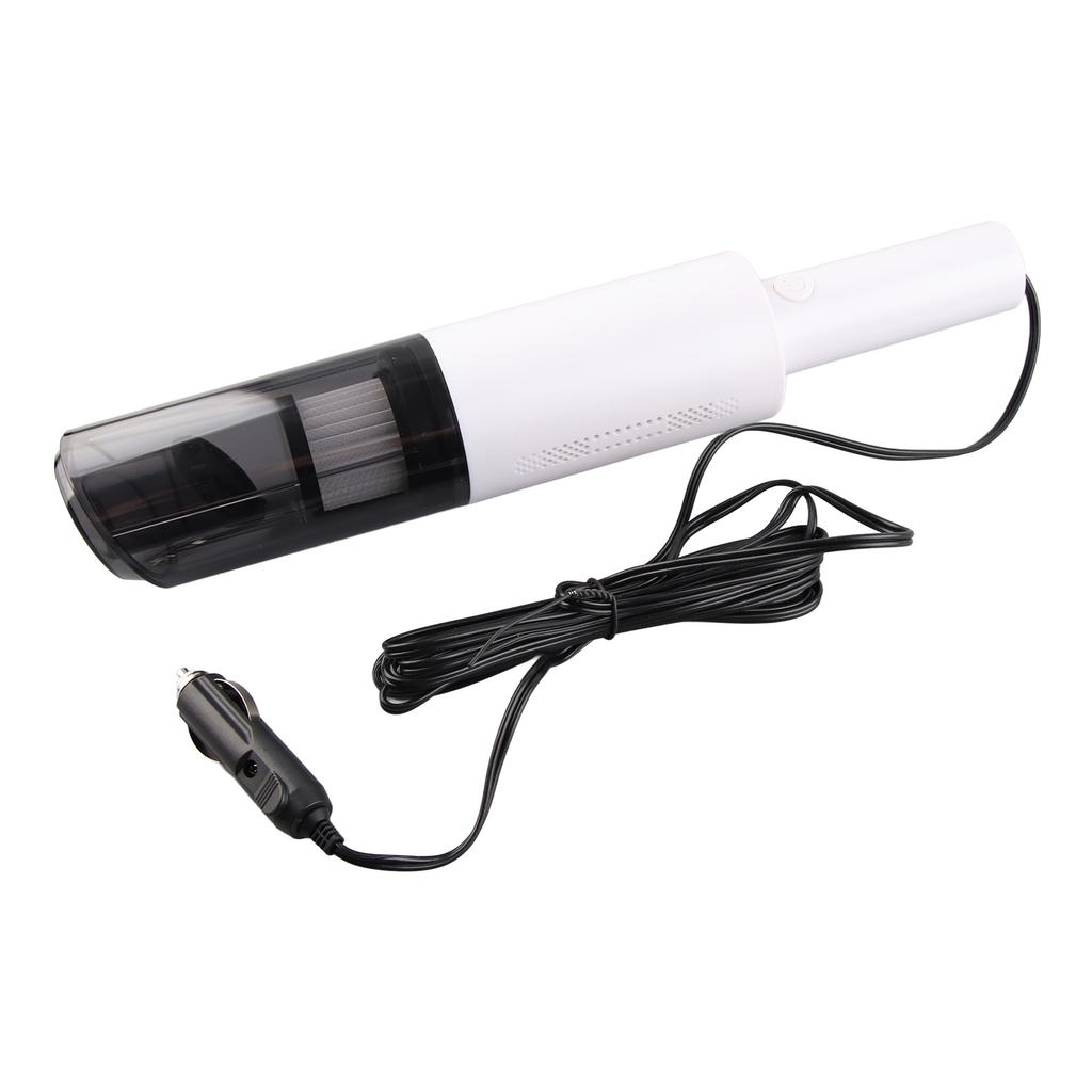 Handheld Vacuum Cleaner Strong Suction Large Power Portable Small Dust Cleaner for Home Car White