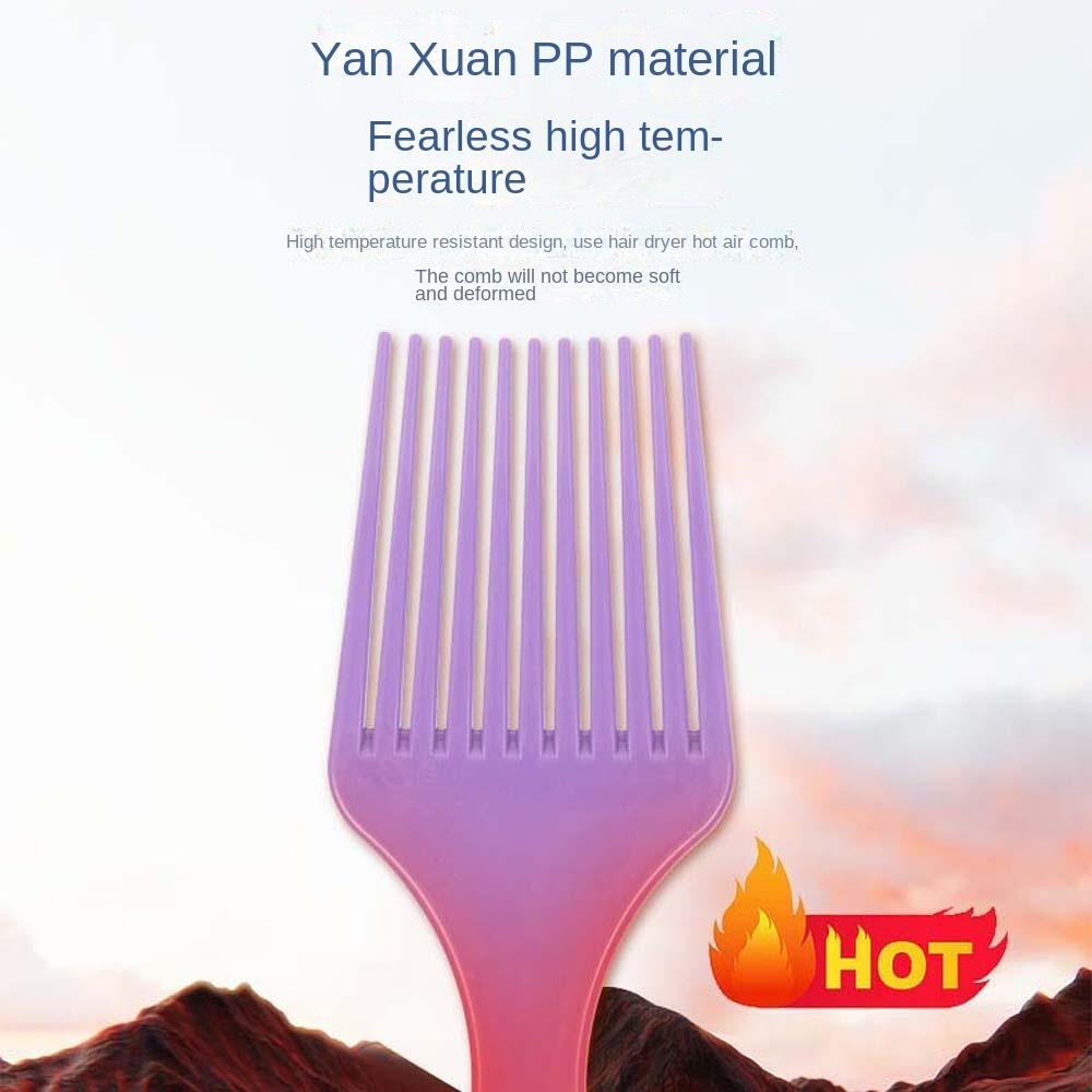 Аксессуары для волос Масляная головка Вилка Расческа Вилка Расческа с широкими зубьями Расческа для волос Красочная леди