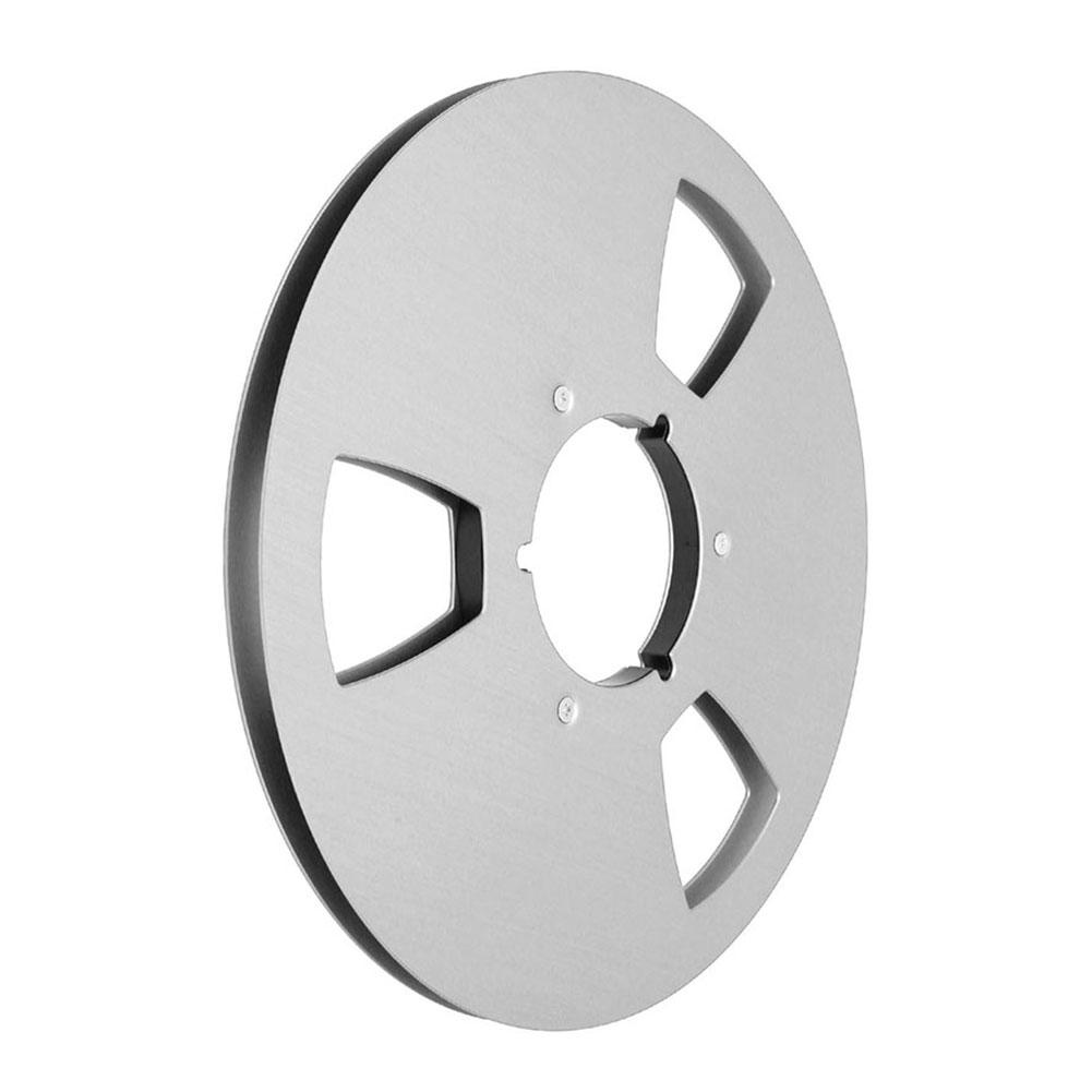 1/4 10.5 Inch Blank Tape Reel Aluminum Alloy 3 Holes for Reel To Reel Tape Recorder Replacement Opening Machine Part