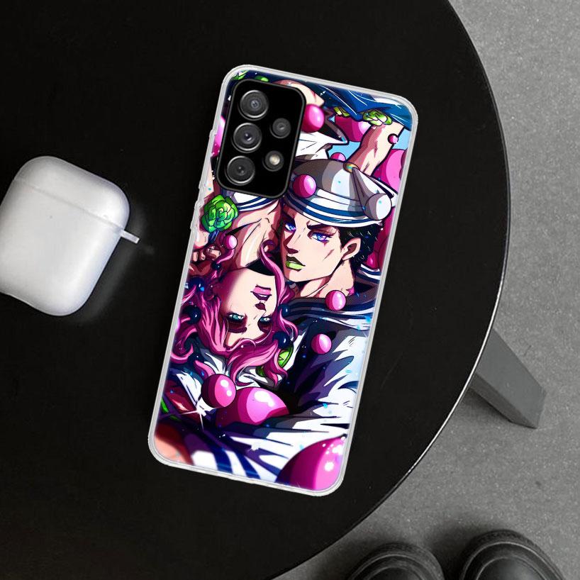 Чехол-бампер для телефона JoJo's Bizarre Adventure, горячая аниме-тематика, для Samsung Galaxy A12 A22 A32 A52 A72 A02S A51 A50S A31 A20S A10S Note 20 U