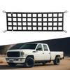 Cargo Securement Net Truck Bed Trunk Storage with Hook Mesh Organizer Tailgate Isolation