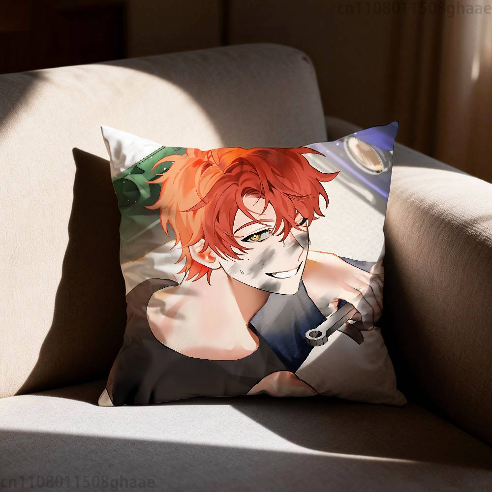 Игра Mystic Messenger Наволочка Диван Гостиная Спальня Изголовье Спинка Подушка Квадратная Подушка Время Сна