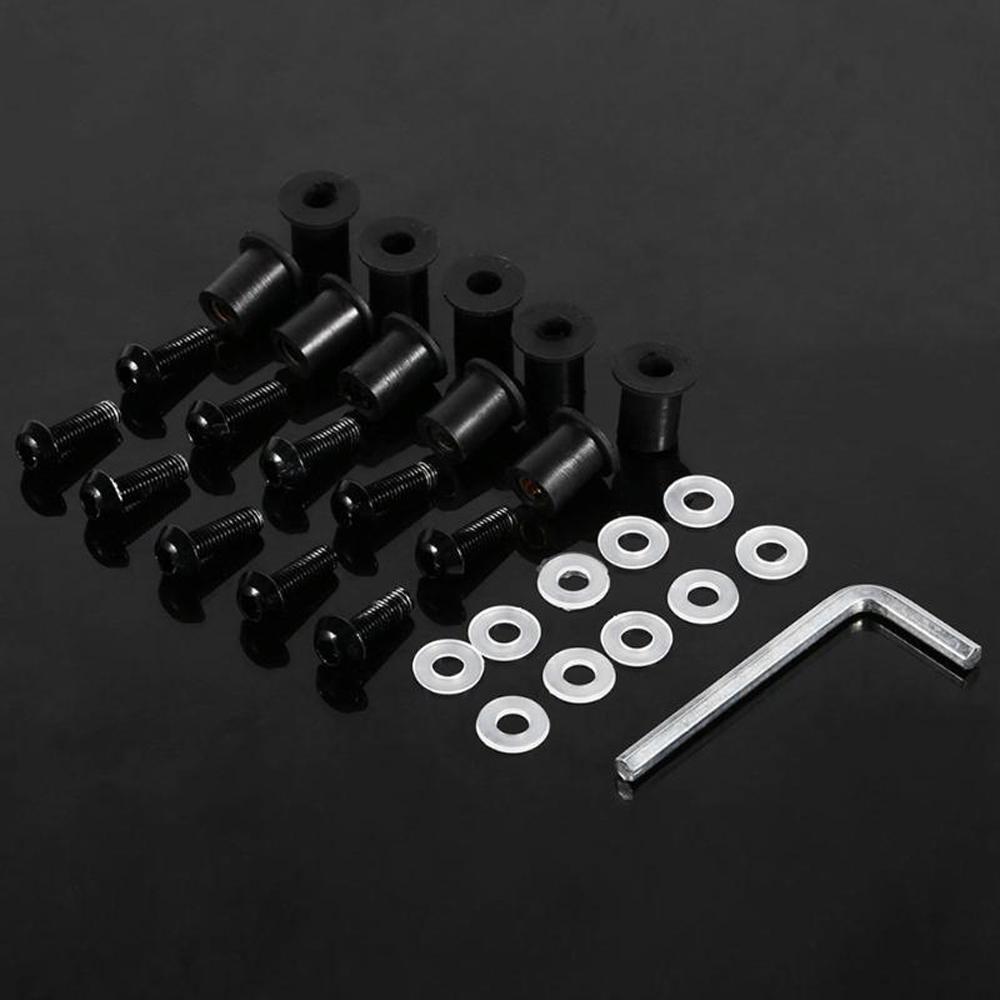 Honda M5 X 15mm Windshield Bolts Motorcycle Windscreen Screw M5 Windscreen Nuts Motorcycle Fastener