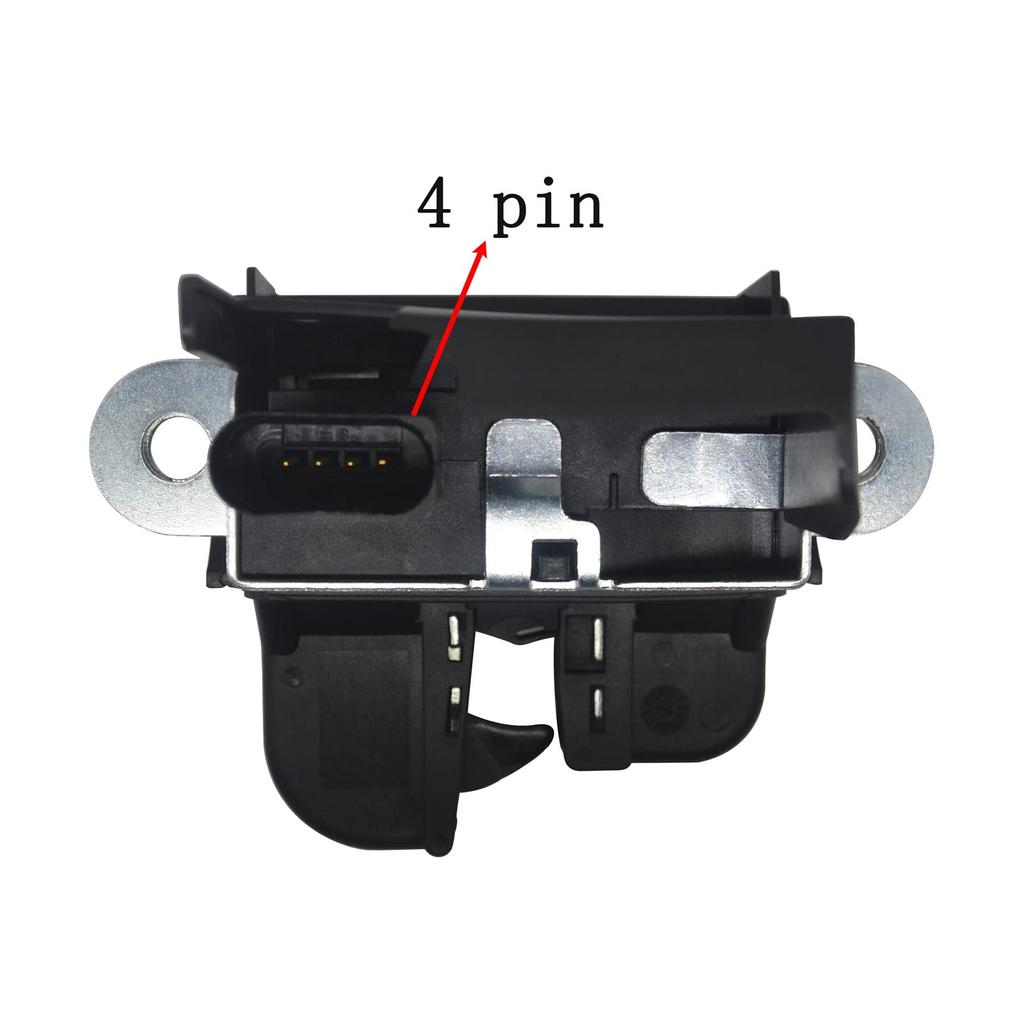 For Trunk Lock VW Beetle Golf 7 MK7 4Pin 5G6827505 Rear Tailgate Trunk Lid Lock Block Latch Tailgate Lock Actuator