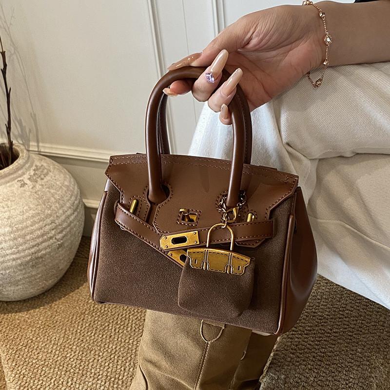 IELGY Ladies Messenger Bag Autumn Winter Retro Merad Brown Bag