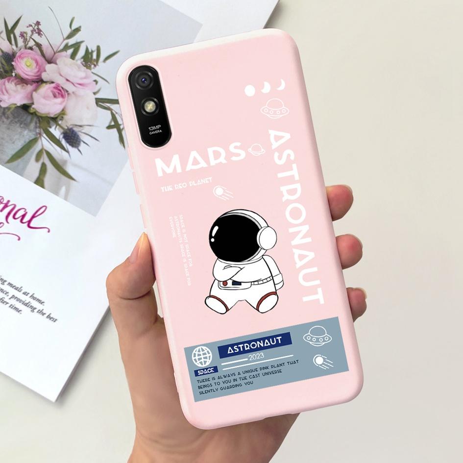 Для Xiaomi Redmi 9A Чехол Redmi 9AT Покрытие Модный Пейзаж Луна Мягкий Силикон Тонкий Funda Для Xiaomi Redmi 9i Redmi9i Спорт Coque