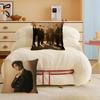 Декоративные подушки для дома с изображением и текстом от K-Kpop E-Enhypen, 45x45 см.