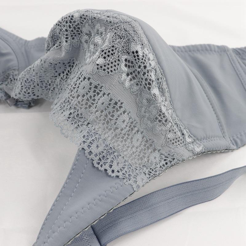 Женские бюстгальтеры на косточках больших размеров с полным покрытием без подкладок, бюстгальтер-минимайзер, нижнее белье 80-110 FG, цвет черный BH