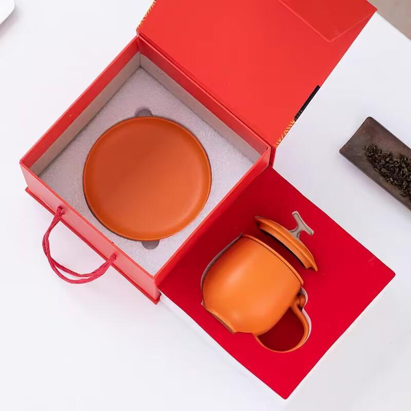 Керамическая чашка для чая с разделением чая, разделение чая, офис, сувенир на праздник