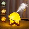 Lunar 200 мл Увлажнители прохладного тумана Диффузор аромамасел Мини 3D Лунная лампа Ультразвуковой увлажнитель воздуха для дома Лунный увлажнитель