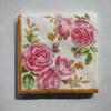 20pcs/Pac 33*33cm 2-Ply Disposable Party Napkin Floral Pattern