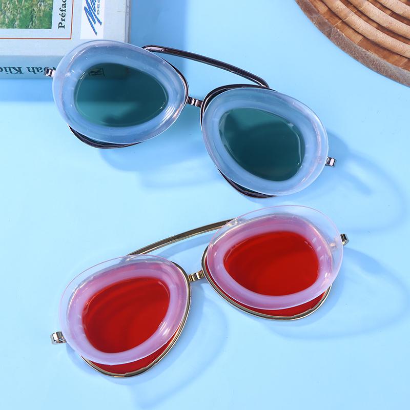 Retro Swimming Goggles Adjustable Swim Glasses Uv Protection Wide View Big Frame Swim Diving Glasses No Leaking