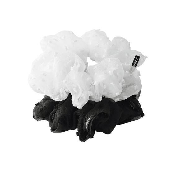 Kate & Kelly Fluffy Scrunchy Duo