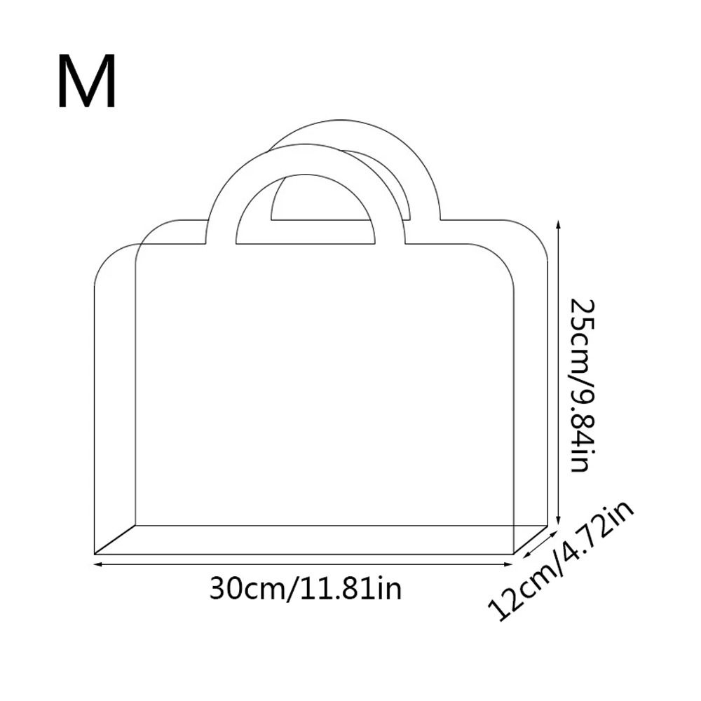 С ручкой Цветочный букет Упаковка Коробки ПЭТ Цветочный Мешок Прозрачный Цветочный Мешок День Рождения Вечеринка