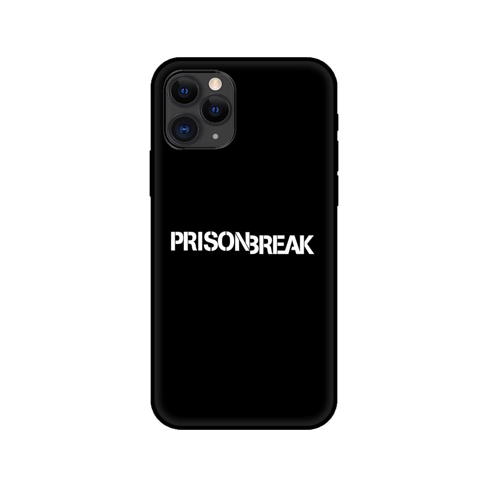 Черный чехол из ТПУ для iPhone 5 5S SE 2020 6 6S 7 8 Plus X 10 XR XS 11 12 mini pro MAX задняя крышка чехол Prison Break