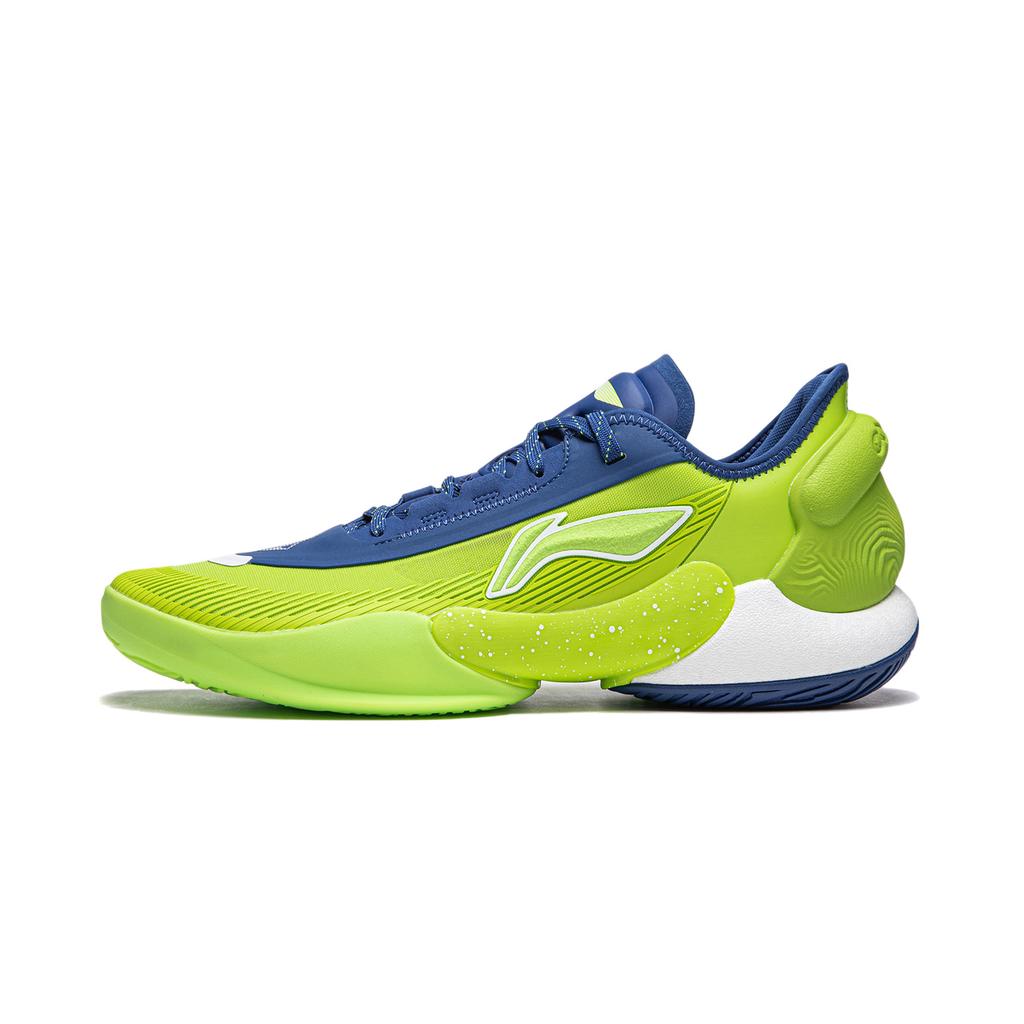 Li Ning Yushuai 18 V2 Амортизация Скользкие Устойчивые к истиранию Легкие Упругие Низкие Баскетбольные кроссовки Мужские ABAU025-7