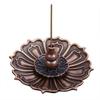 1 Pcs Incense Burner Lotus Shape Metal Burner Holder Incense Plate Stick Cone Incense Aromatherapy Craft