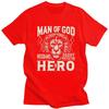 Custom Fashion Man Of God Husband Daddy Protector Hero T Shirt Men ShortSleeve Tshirts Streetwear Tee Tops Slim Fit Tshirts