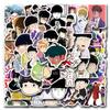 55 New Mob Psycho 100 Anime Graffiti Stickers Decorate Laptop Suitcase DIY Stickers
