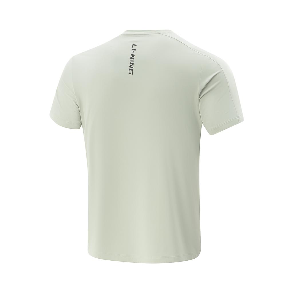 Мужская футболка Li Ning Fitness Series, цвет «Рудный серый», ATSV389-12