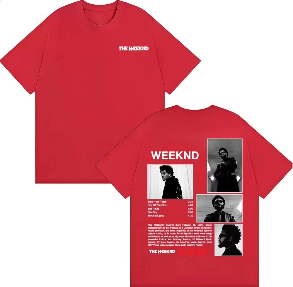 2026 Newest Album Cover T Shirts Men's Clothes Bathroom Punk Hip-hop T-shirt Pure Cotton Short-sleeved T-shirt Y2k Clothes