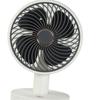 Ventilateur de bureau Léger Compact 3 Vitesses Ventilateur Portable pour Chambre à coucher Voyage Été Blanc