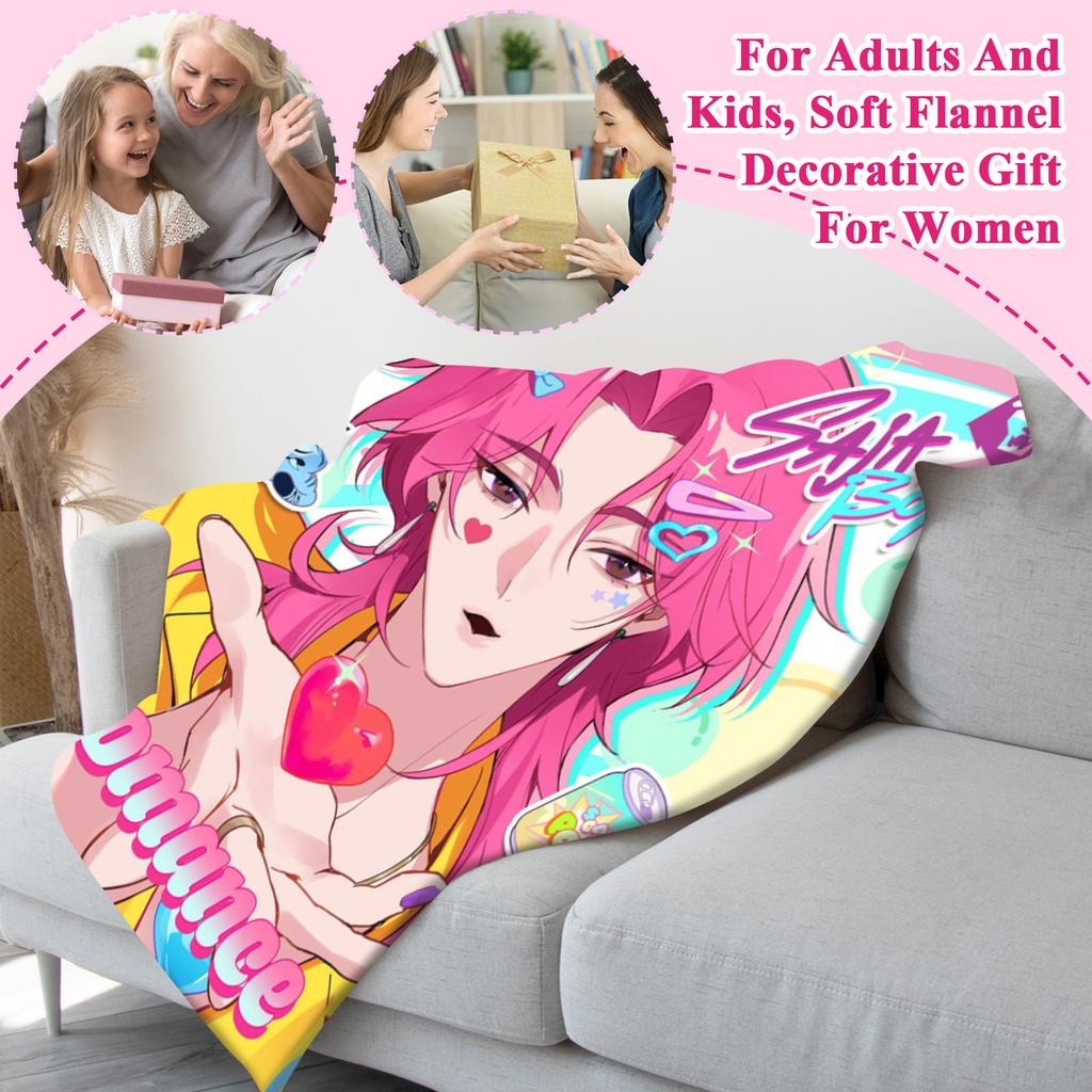 100*130cm Nap Blanket, Blanket, Flannel Sofa Cover Blanket