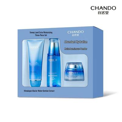 Chando Увлажняющий набор для ухода за кожей из 3 предметов для снежного региона